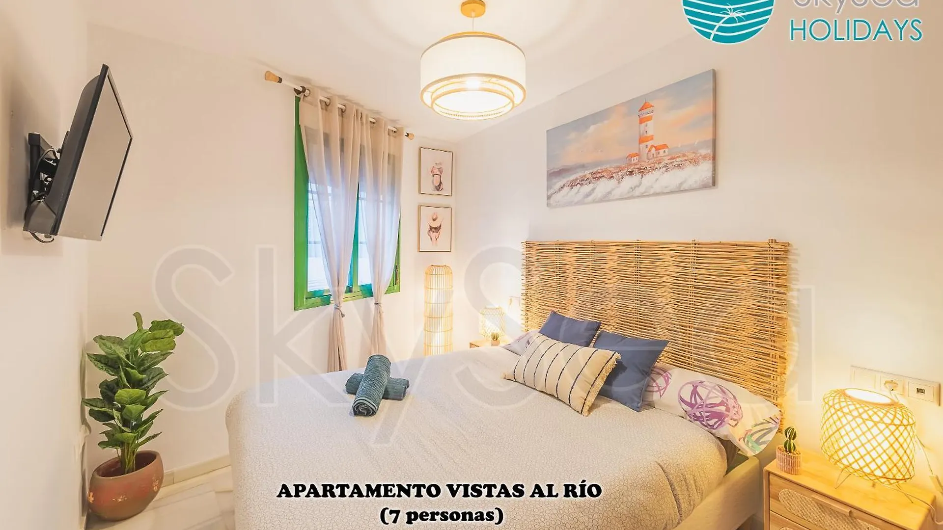 Daire Skysea Holidays Malaga Centro Frente Al Rio İspanya