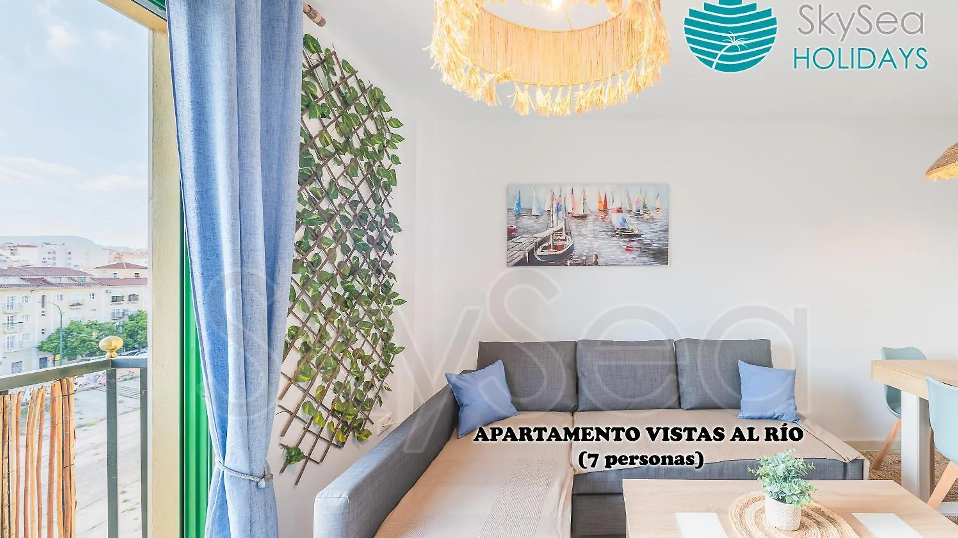 Skysea Holidays Malaga Centro Frente Al Rio Daire